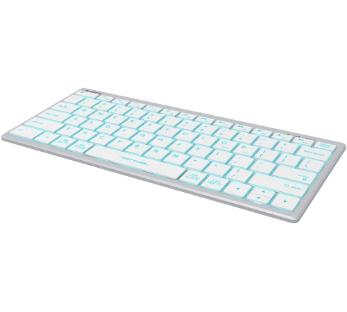 Клавиатура A4Tech Fstyler FX61 белый/синий USB slim Multimedia LED Клавиатура A4Tech Fstyler FX61 белый/синий USB slim Multimedia LED