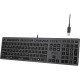 Клавиатура A4Tech Fstyler FX60H серый/белый USB slim Multimedia LED
