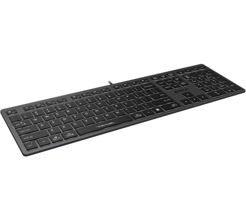 Клавиатура A4Tech Fstyler FX60H серый/белый USB slim Multimedia LED Клавиатура A4Tech Fstyler FX60H серый/белый USB slim Multimedia LED