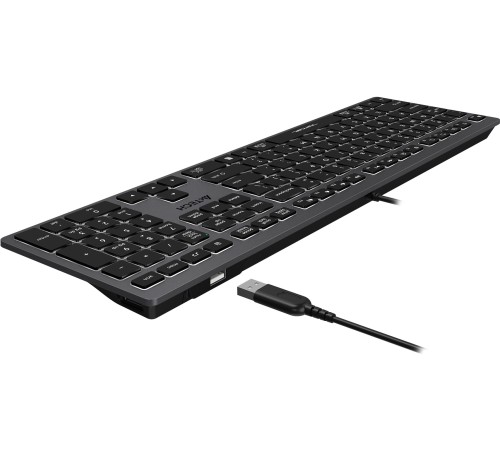 Клавиатура A4Tech Fstyler FX60H серый/белый USB slim Multimedia LED Клавиатура A4Tech Fstyler FX60H серый/белый USB slim Multimedia LED