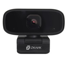 Камера Web Оклик OK-C015HD черный 1Mpix (1280x720) USB2.0 с микрофоном