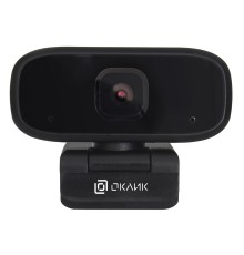 Камера Web Оклик OK-C015HD черный 1Mpix (1280x720) USB2.0 с микрофоном