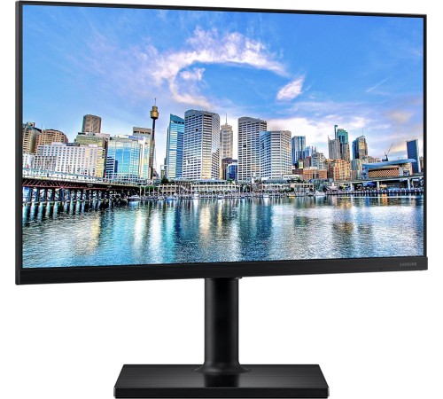Монитор Samsung 24" F24T450FZU черный IPS LED 5ms 16:9 HDMI матовая HAS Pivot 1000:1 250cd 178гр/178гр 1920x1080 DisplayPort Ultra HD 2K (1440p) USB 4.1кг