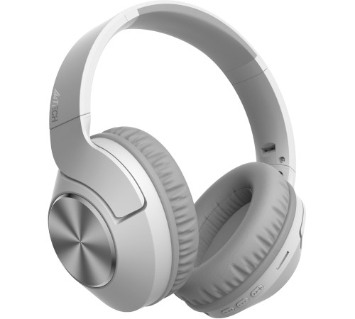 Наушники накладные A4Tech 2Drumtek BH300 белый/серый беспроводные bluetooth оголовье (BH300 GRAYISH WHITE) Наушники накладные A4Tech 2Drumtek BH300 белый/серый беспроводные bluetooth оголовье (BH300 GRAYISH WHITE)