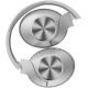 Наушники накладные A4Tech 2Drumtek BH300 белый/серый беспроводные bluetooth оголовье (BH300 GRAYISH WHITE)