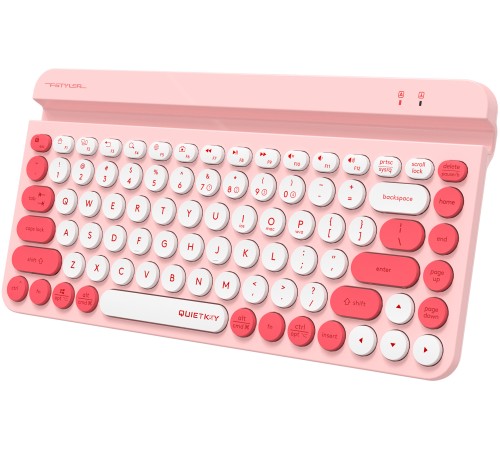 Клавиатура A4Tech Fstyler FBK30 розовый USB беспроводная BT/Radio slim Multimedia
