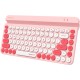 Клавиатура A4Tech Fstyler FBK30 розовый USB беспроводная BT/Radio slim Multimedia