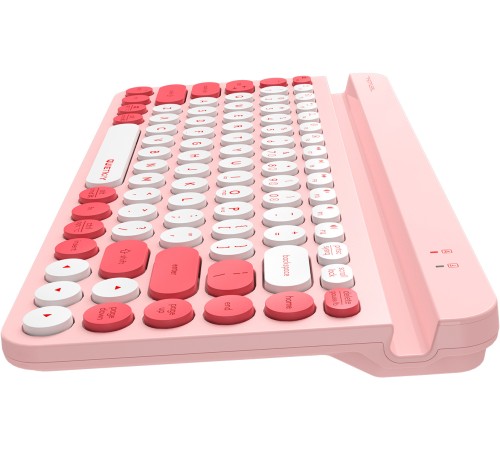 Клавиатура A4Tech Fstyler FBK30 розовый USB беспроводная BT/Radio slim Multimedia