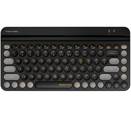 Клавиатура A4Tech Fstyler FBK30 черный/серый USB беспроводная BT/Radio slim Multimedia Клавиатура A4Tech Fstyler FBK30 черный/серый USB беспроводная BT/Radio slim Multimedia