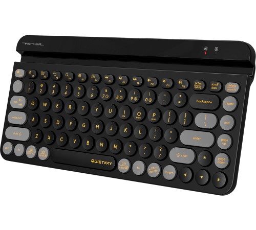 Клавиатура A4Tech Fstyler FBK30 черный/серый USB беспроводная BT/Radio slim Multimedia Клавиатура A4Tech Fstyler FBK30 черный/серый USB беспроводная BT/Radio slim Multimedia