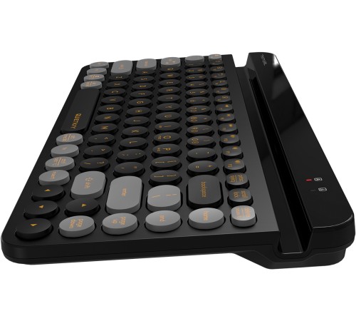 Клавиатура A4Tech Fstyler FBK30 черный/серый USB беспроводная BT/Radio slim Multimedia Клавиатура A4Tech Fstyler FBK30 черный/серый USB беспроводная BT/Radio slim Multimedia