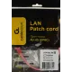 Патч-корд PP12-0.25M/RO 1000G UTP 4 пары cat5E CCA molded 0.25м розовый RJ-45 (m)-RJ-45 (m)