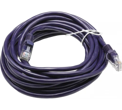 Патч-корд PP12-5M/V 1000G UTP 4 пары cat5E CCA molded 5м фиолетовый RJ-45 (m)-RJ-45 (m)