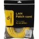 Патч-корд PP12-10M/Y 1000G UTP 4 пары cat5E CCA molded 10м желтый RJ-45 (m)-RJ-45 (m)