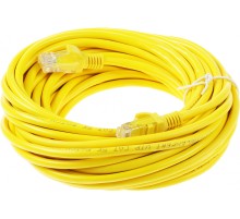 Патч-корд PP12-10M/Y 1000G UTP 4 пары cat5E CCA molded 10м желтый RJ-45 (m)-RJ-45 (m)