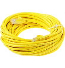 Патч-корд PP12-10M/Y 1000G UTP 4 пары cat5E CCA molded 10м желтый RJ-45 (m)-RJ-45 (m)