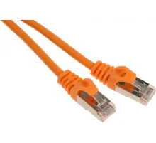 Патч-корд PP22-2M/O 1000G FTP 4 пары cat5E CCA molded 2м оранжевый RJ-45 (m)-RJ-45 (m)
