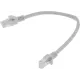 Патч-корд PP6U-0.25M 10000G UTP 4 пары cat6 CCA molded 0.25м серый RJ-45 (m)-RJ-45 (m)