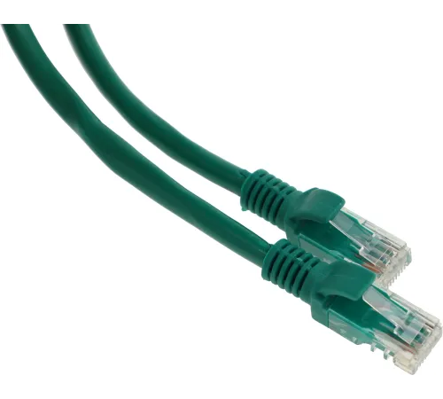 Патч-корд PP6U-0.5M/G 10000G UTP 4 пары cat6 CCA molded 0.5м зеленый RJ-45 (m)-RJ-45 (m)