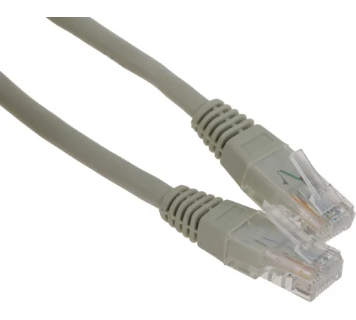 Патч-корд Premier PP6U-15M 10000Гбит/с UTP 4 пары cat.6 CCA molded 15м серый RJ-45 (m)-RJ-45 (m)