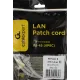 Патч-корд PP6-1.5M 10000G FTP 4 пары cat6 CCA molded 1.5м серый RJ-45 (m)-RJ-45 (m)