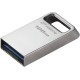 Флеш Диск Kingston 128Gb DataTraveler Micro DTMC3G2/128GB USB3.0 серебристый