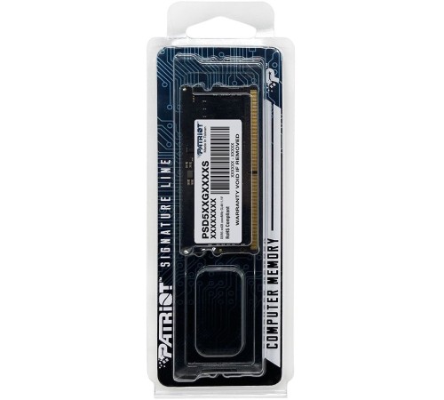 Память DDR5 8Gb 4800MHz Patriot PSD58G480041S RTL CL40 SO-DIMM 260-pin 1.2В single rank