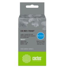 Картридж ленточный Cactus CS-M21-750427 черный для BRADY BMP21-PLUS, BMP21-LAB