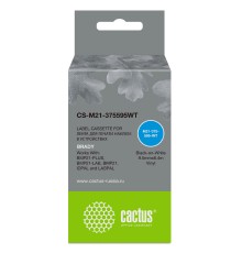 Картридж ленточный Cactus CS-M21-375595WT черный для Brady BMP21-PLUS, BMP21-LAB