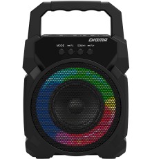 Колонка порт. Digma D-PS1500 черный 10W 1.0 BT 10м 500mAh (SP1500B)