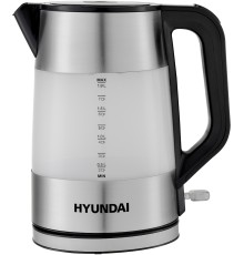 Чайник электрический Hyundai HYK-P4026 2л. 2200Вт черный (корпус: пластик)
