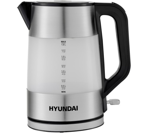 Чайник электрический Hyundai HYK-P4026 2л. 2200Вт черный (корпус: пластик) Чайник электрический Hyundai HYK-P4026 2л. 2200Вт черный (корпус: пластик)
