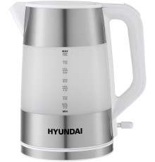 Чайник электрический Hyundai HYK-P4025 2л. 2200Вт белый (корпус: пластик)