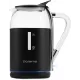 Чайник электрический Polaris PWK 1563CGL 1.5л. 2200Вт черный/прозрачный корпус: стекло/пластик