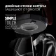 Чайник электрический Polaris PWK 1563CGL 1.5л. 2200Вт черный/прозрачный корпус: стекло/пластик