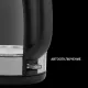 Чайник электрический Polaris PWK 1817CGL 1.8л. 2200Вт нержавеющая сталь/черный (корпус: нержавеющая сталь/стекло)