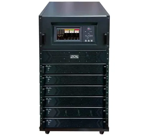 Источник бесперебойного питания Powercom Vanguard-II-33 VGD-II-60R33 (Empty modular cabinet) 60000Вт 60000ВА Источник бесперебойного питания Powercom Vanguard-II-33 VGD-II-60R33 (Empty modular cabinet) 60000Вт 60000ВА