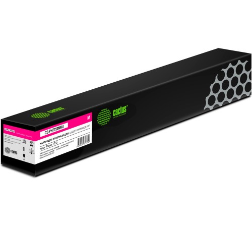 Картридж лазерный Cactus CS-PH7750M 106R00654 пурпурный (22000стр.) для Xerox Phaser 7750