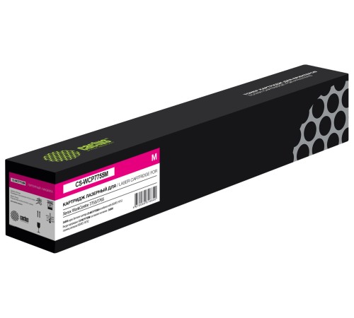 Картридж лазерный Cactus CS-WCP7755M 006R1405 пурпурный (34000стр.) для Xerox WC7755/7765/77752