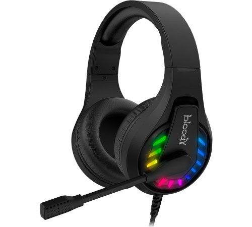 Наушники с микрофоном A4Tech Bloody G230 черный 2м накладные USB оголовье (G230) Наушники с микрофоном A4Tech Bloody G230 черный 2м накладные USB оголовье (G230)