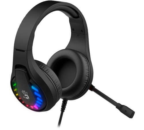 Наушники с микрофоном A4Tech Bloody G230 черный 2м накладные USB оголовье (G230) Наушники с микрофоном A4Tech Bloody G230 черный 2м накладные USB оголовье (G230)