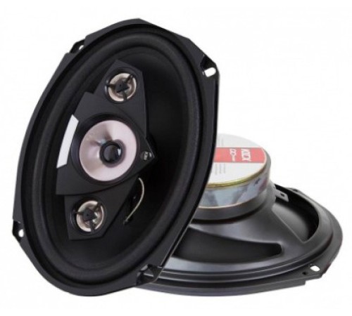 Колонки автомобильные Kicx DC 694MR 180Вт 90дБ 4Ом 16x24см (6x9дюйм) (ком.:2кол.) коаксиальные четырехполосные Колонки автомобильные Kicx DC 694MR 180Вт 90дБ 4Ом 16x24см (6x9дюйм) (ком.:2кол.) коаксиальные четырехполосные
