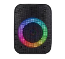 Колонка порт. Hyundai H-PS1005 черный 20W 1.0 BT 10м 1500mAh