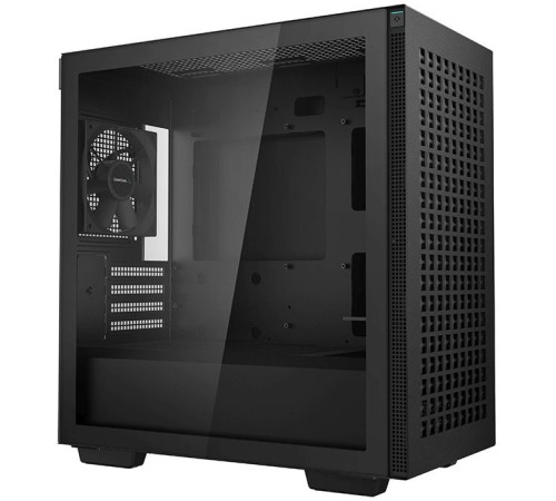 Корпус Deepcool CH370 черный без БП mATX 1x120mm 1xUSB2.0 1xUSB3.0 audio bott PSU