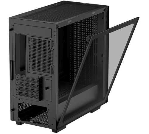 Корпус Deepcool CH370 черный без БП mATX 1x120mm 1xUSB2.0 1xUSB3.0 audio bott PSU