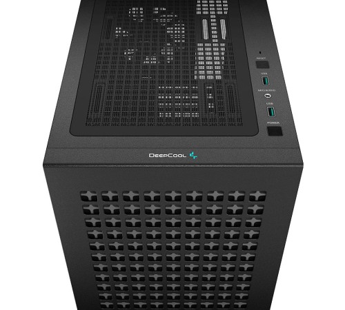 Корпус Deepcool CH370 черный без БП mATX 1x120mm 1xUSB2.0 1xUSB3.0 audio bott PSU
