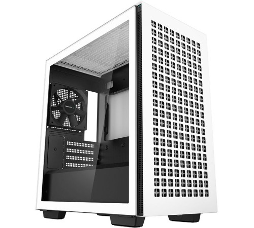 Корпус Deepcool CH370 белый без БП mATX 1x120mm 1xUSB2.0 1xUSB3.0 audio bott PSU