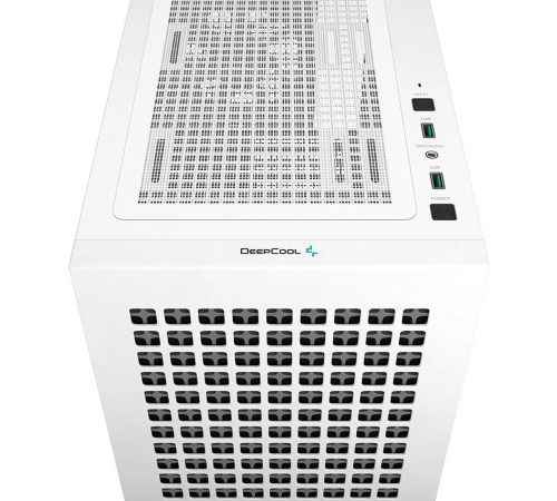 Корпус Deepcool CH370 белый без БП mATX 1x120mm 1xUSB2.0 1xUSB3.0 audio bott PSU