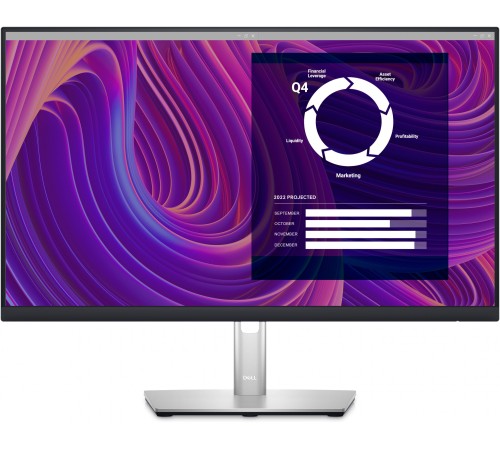 Монитор Dell 23.8" P2423D черный IPS LED 5ms 16:9 HDMI матовая HAS Pivot 1000:1 300cd 178гр/178гр 2560x1440 DisplayPort USB 5.45кг