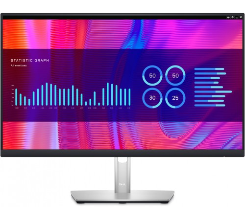 Монитор Dell 23.8" P2423DE черный IPS LED 5ms 16:9 HDMI матовая HAS Pivot 1000:1 300cd 178гр/178гр 2560x1440 DisplayPort USB 5.98кг (RUS)